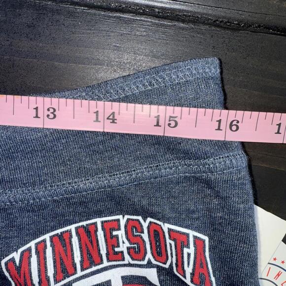 NWT Women's Minnesota Twins Lightweight Sleep Short Shorts Navy Blue M Medium - Picture 4 of 6
